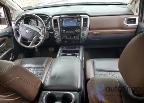 2017 Nissan Titan Sv z USA, uszkodzony, nr VIN 1N6AA1E5XHN507219